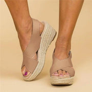 Versatile Comfortable Wedge Sandals for Effortless Summer Style – Lightweight Open-Toe Comfort for Summer & Beach