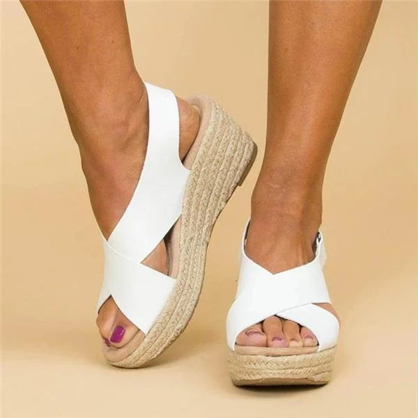 Versatile Comfortable Wedge Sandals for Effortless Summer Style – Lightweight Open-Toe Comfort for Summer & Beach