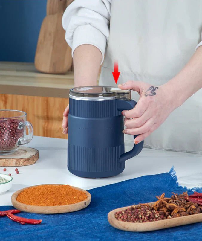 Compact Electric Grain Mill | Home Wheat Grinder & Flour Maker