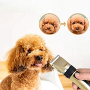 Silent Dog Grooming Clippers | Low Noise Pet Coat Trimmer & Hair Kit