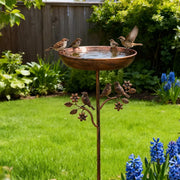 Durable Decorative Bird Bath – Charming Garden Spaces