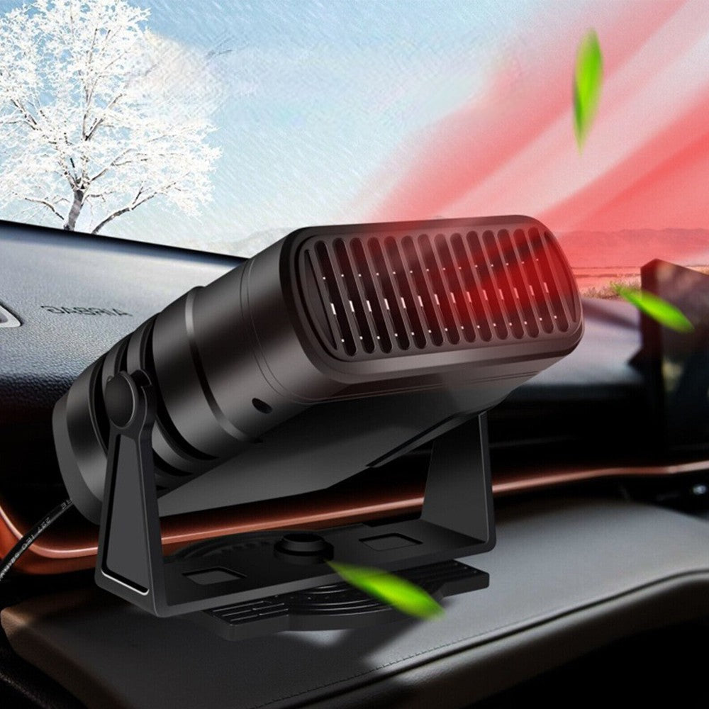 12V Car Heater & Cooler 2-in-1 | Fast Defroster Fan & Air Purifier