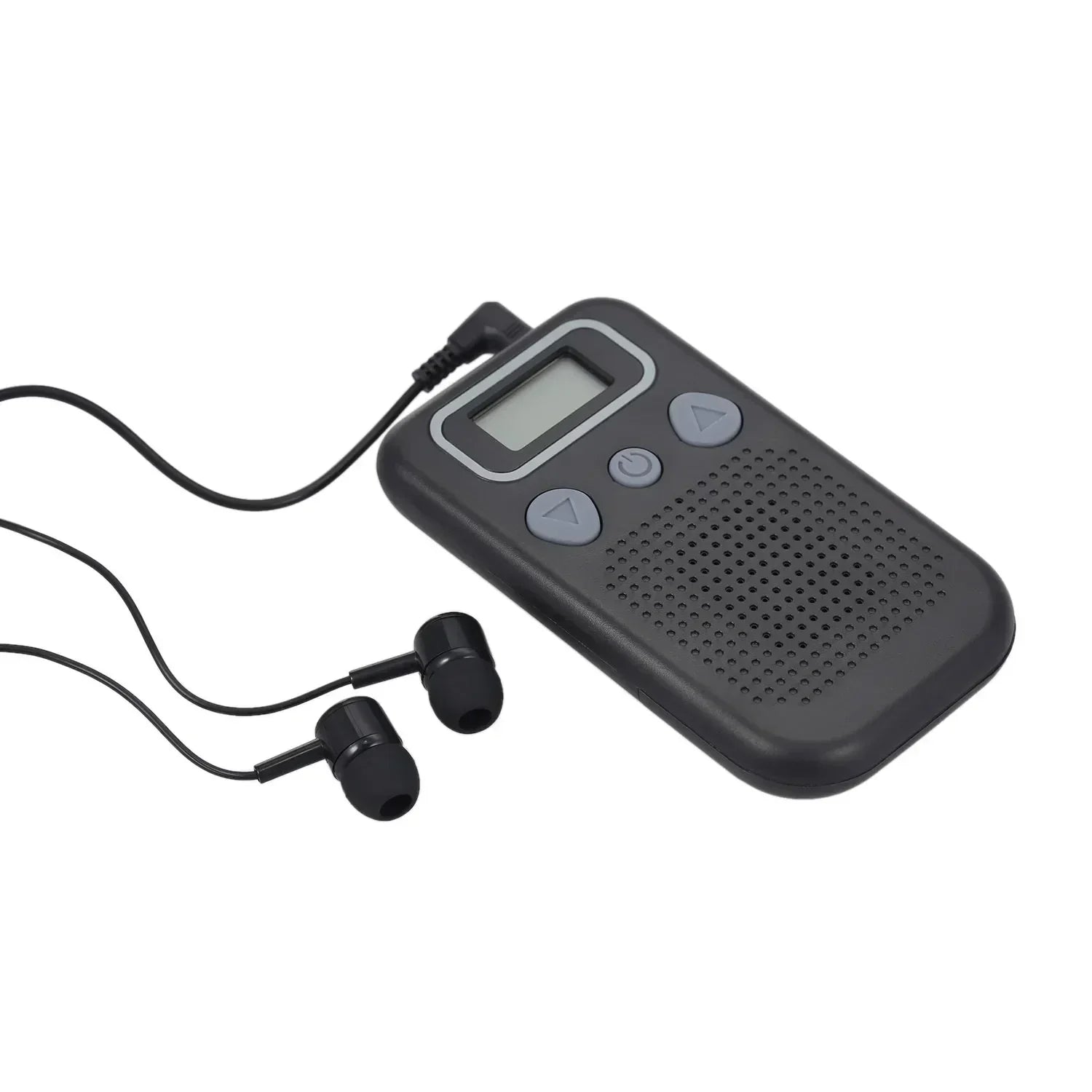 Battery Powered In Ear Hearing Enhancement and Sound Amplifier for Seniors