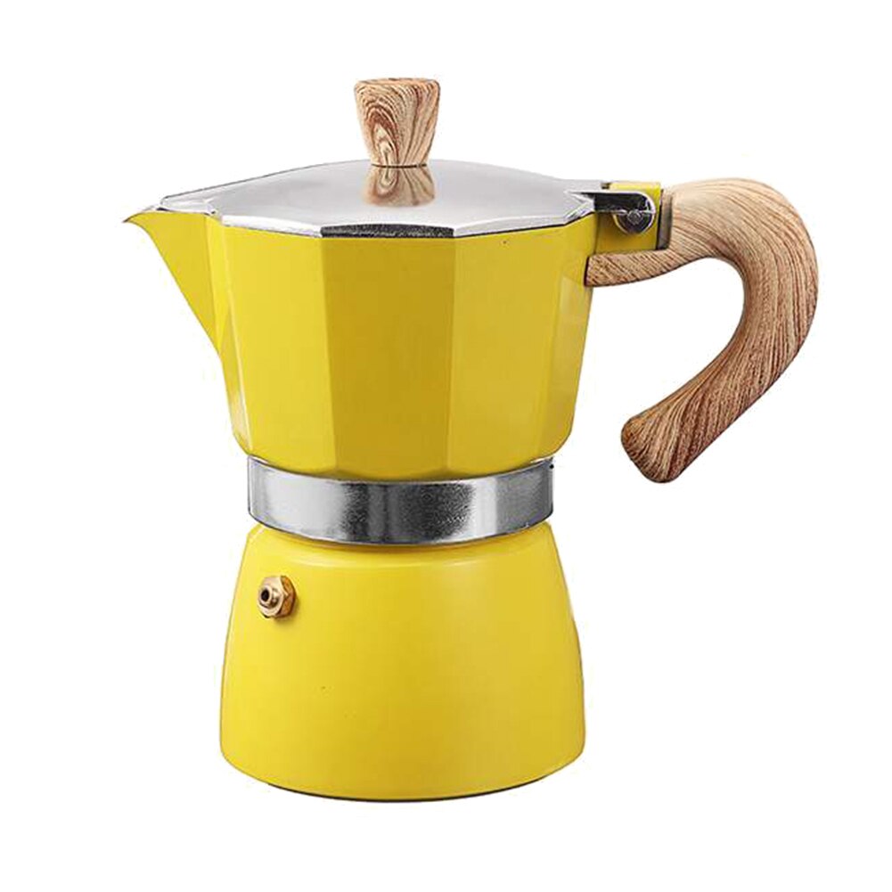 Italian-Style Stovetop Espresso Maker – Classic Aluminum Moka Pot with Milk Frother & Drip Tray