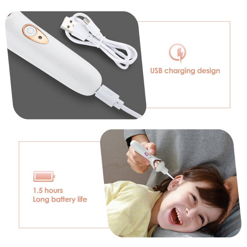 Smart Ear Cleaner Tool | WiFi Visual Otoscope with Camera & Light