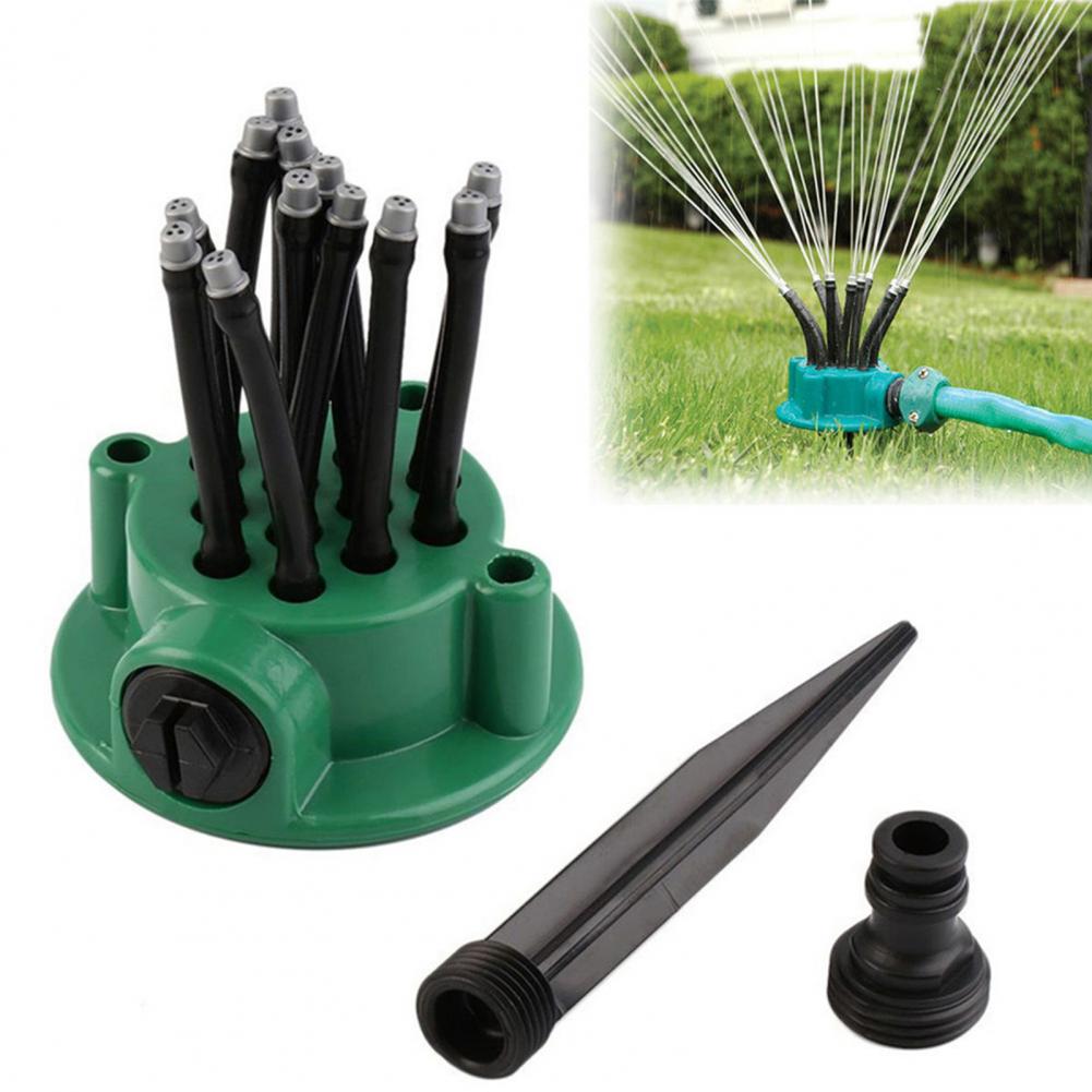 Adjustable 12 in 1 Garden Sprinkler with 360 Degree Irrigation