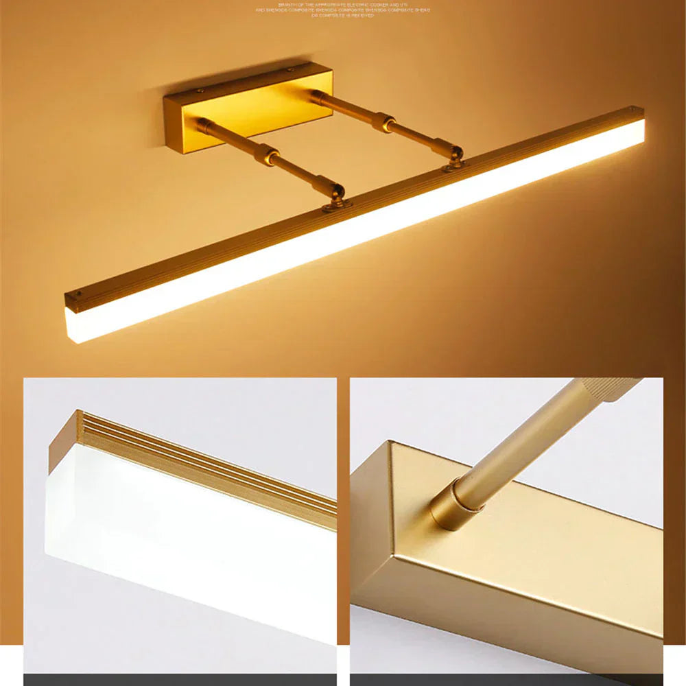 Waterproof LED Wall Light and Bathroom Vanity Lamp with IP65 Rating