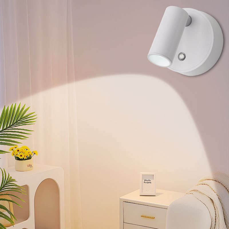 Magnetic Rechargeable LED Wall Light with Touch Dimming for Bedside