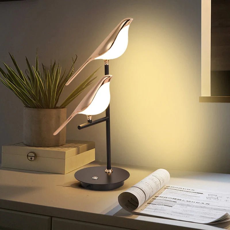 Modern Gold Bird Wall Sconce and Nordic LED Wall Light Fixture