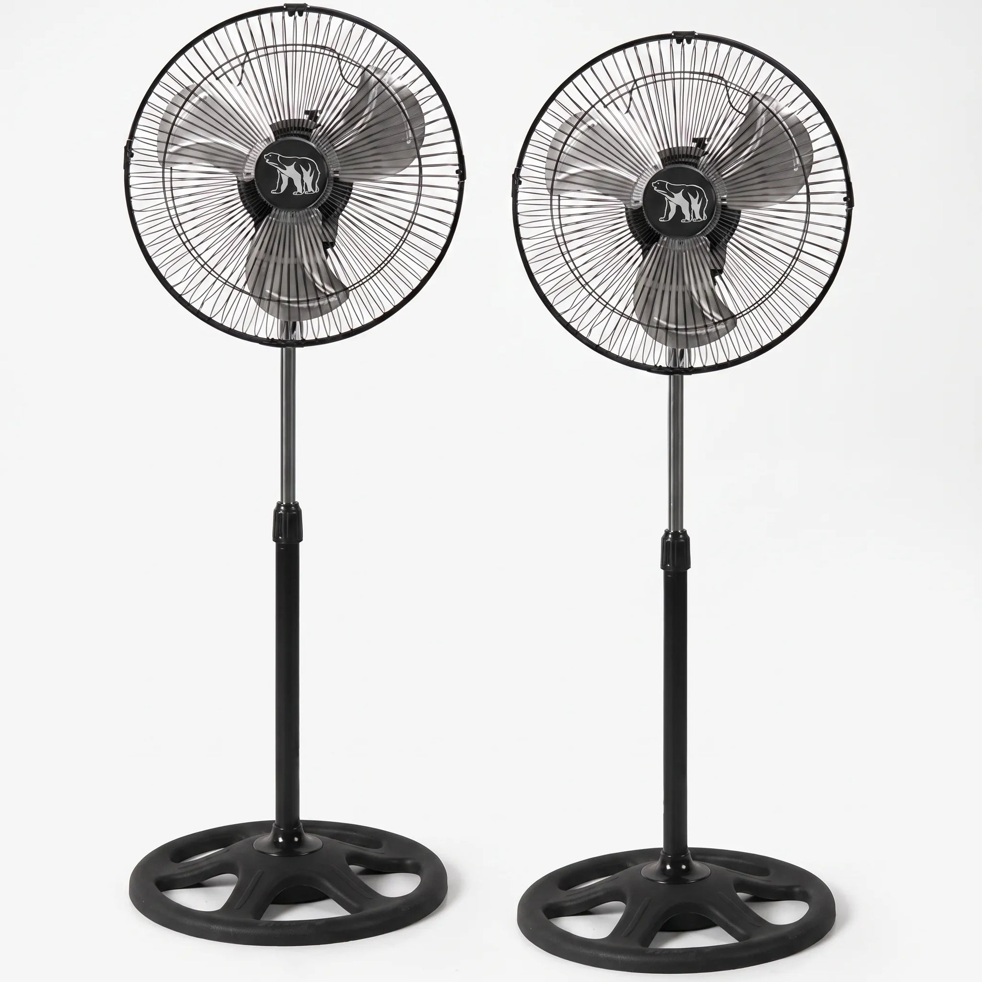 Pedestal fan speed control buttons