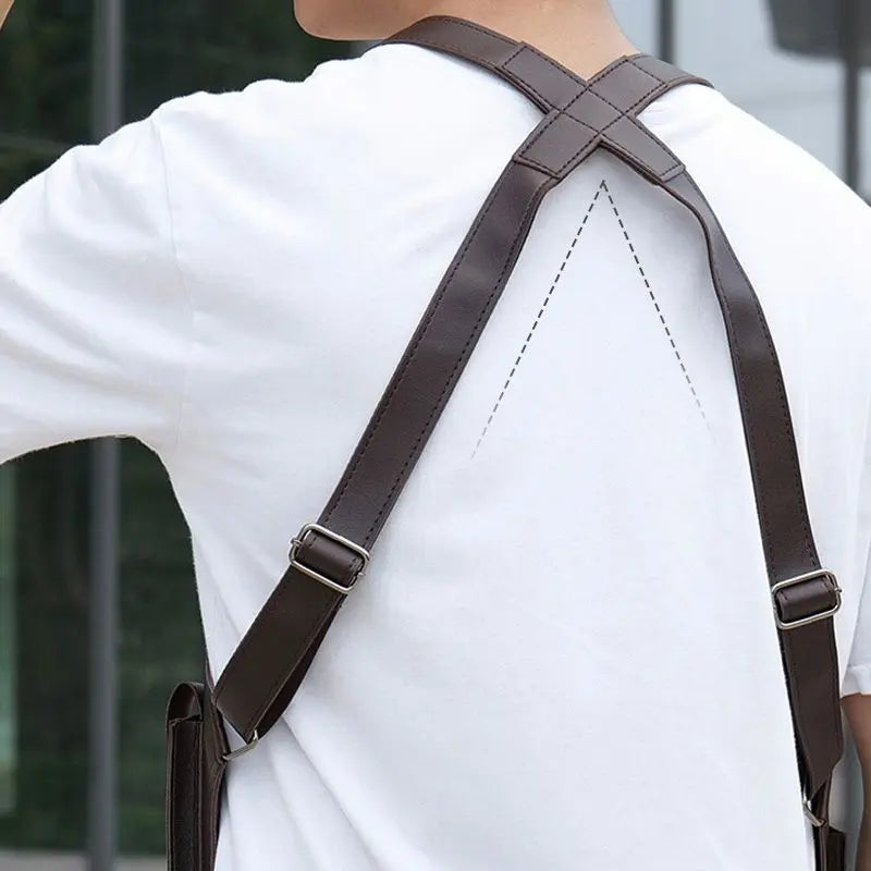 Anti-Theft Men's Crossbody Shoulder Bag – Water-Resistant Tactical Sling with Multiple Compartments