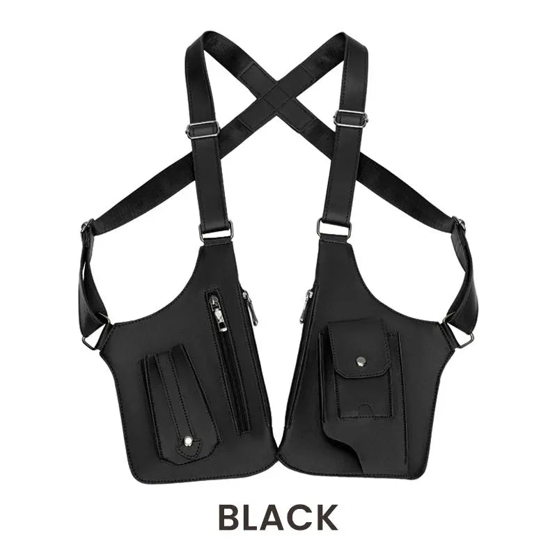 Men's Anti-Theft Shoulder Bag | Multi-Compartment Crossbody Sling Travel Pack