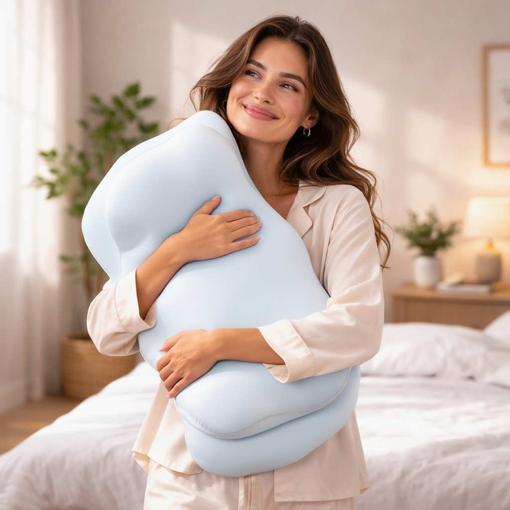6-Zone Ergonomic Memory Foam Cervical Pillow | Orthopedic Neck & Back Support
