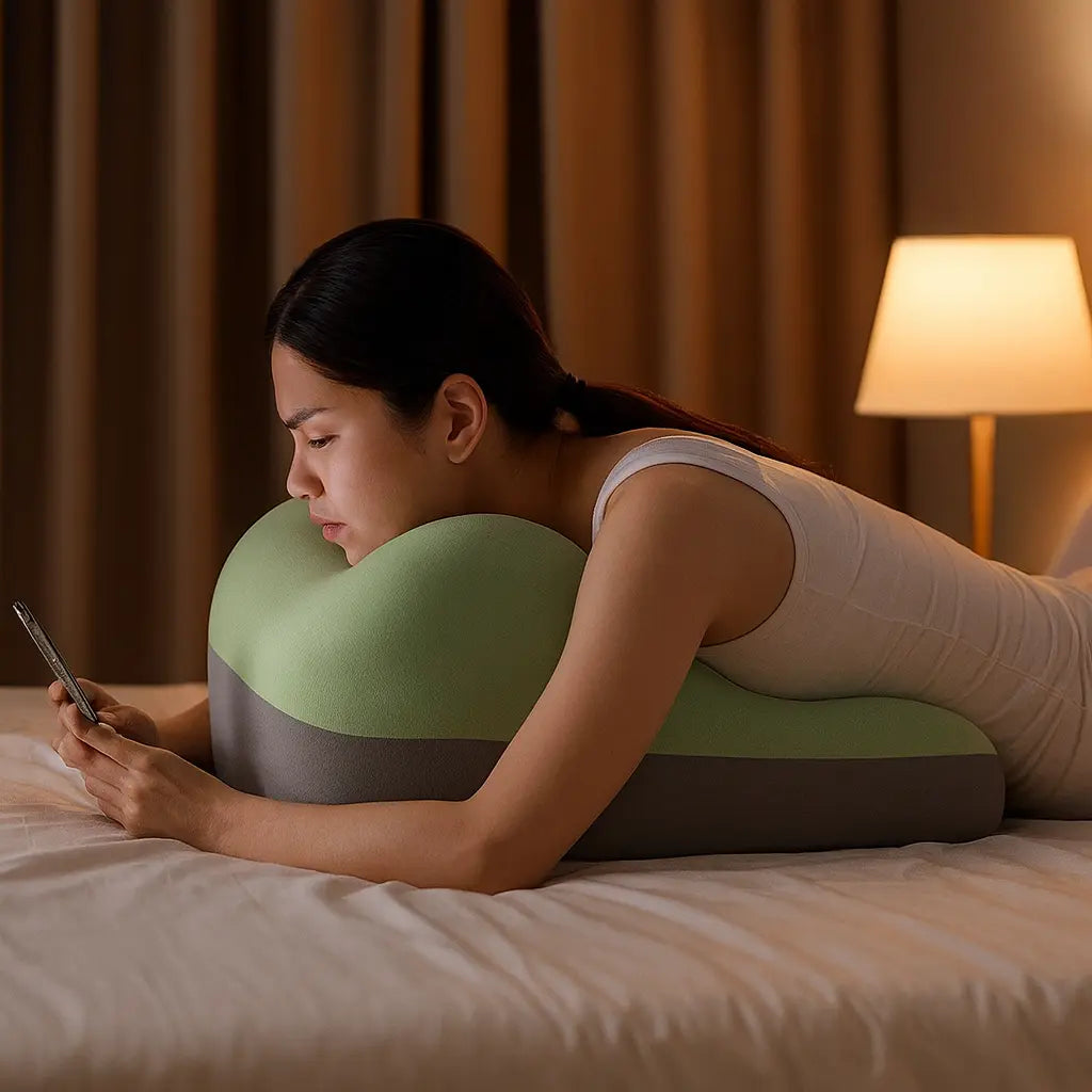 Ergonomic Body Support Pillow for Pregnancy | Back Pain, Hip Support & Side Sleeping