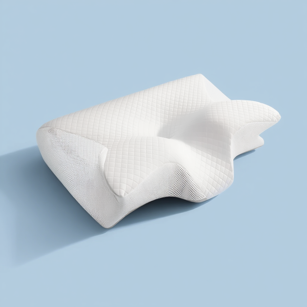 Orthopedic Contour Memory Foam Pillow | Cervical Neck Support