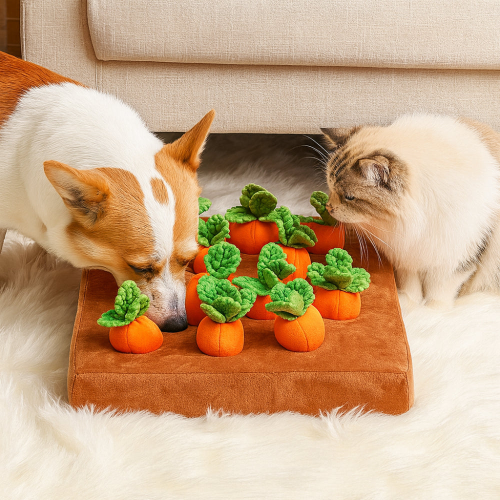 Interactive Dog Snuffle Mat with Forage Design – Mental Stimulation Treat Puzzle for Dogs of All Sizes