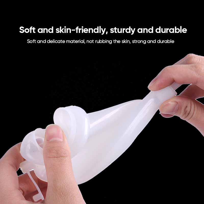 Portable Urinal System with Comfortable Padded Rim – Discreet Mobility Aid for Travel, Camping & Home Care