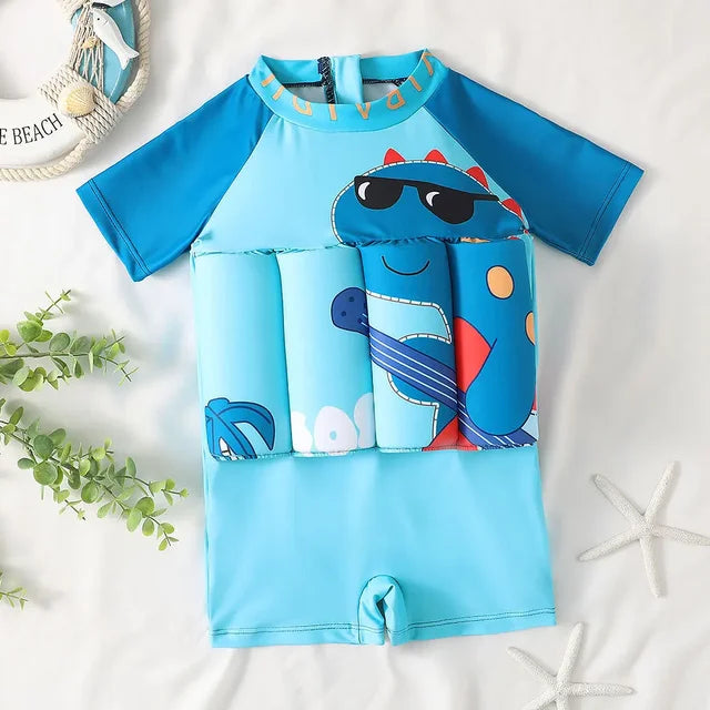 Kids Buoyancy Swim Vest for Learning to Swim – Adjustable Floating Swim Jacket for Pool & Beach Confidence