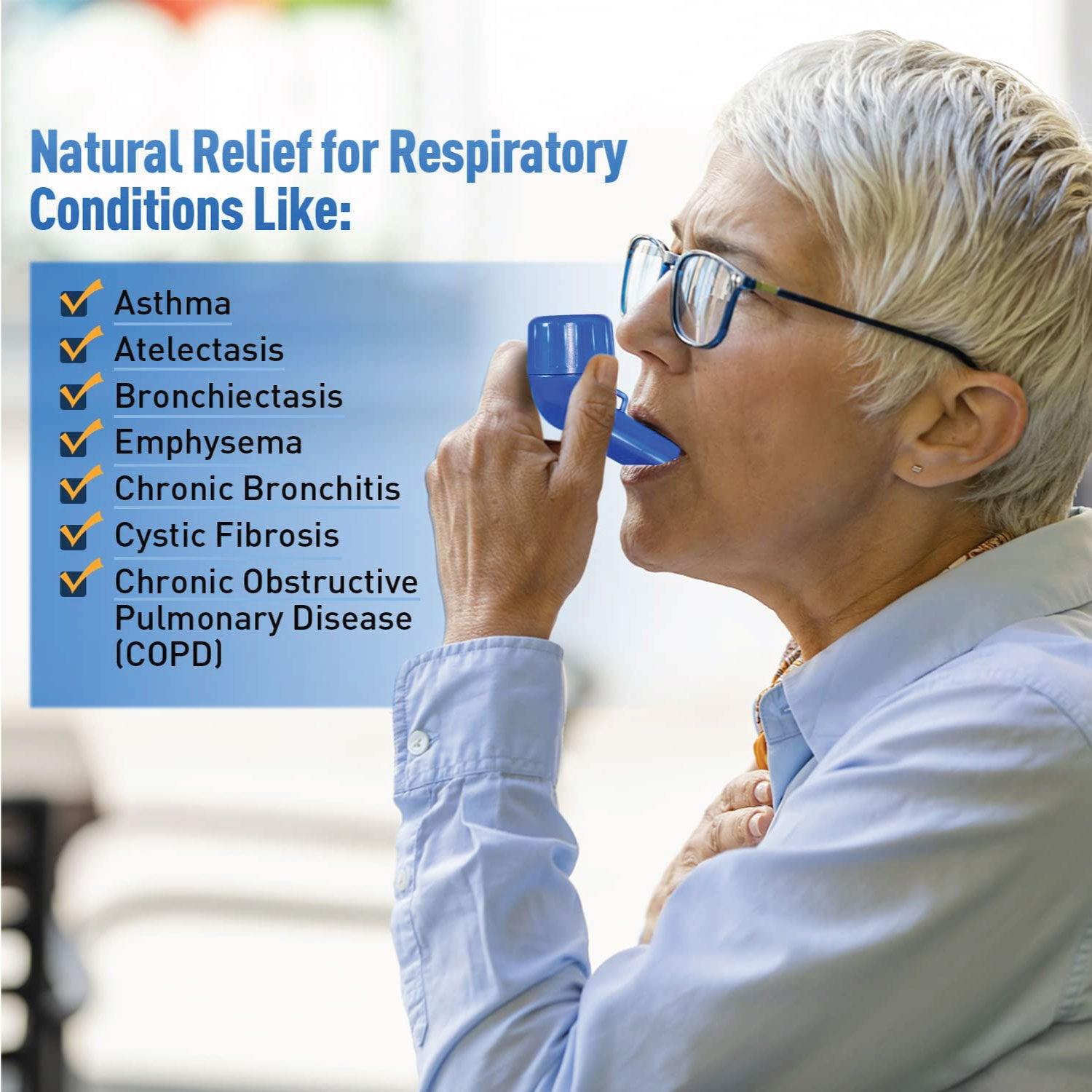 RespiFlow | Respiratory Breathing Exerciser for Natural Mucus Clearance