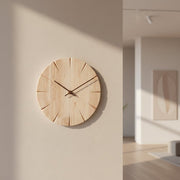 Solid Wood Pendulum Wall Clock | Traditional Living Room Decor