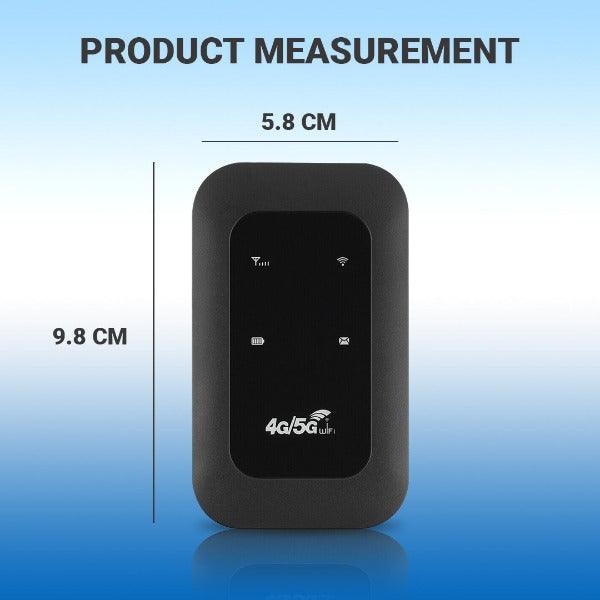 NetNomad | Unlocked Portable 4G/5G LTE Mobile Hotspot WiFi Router