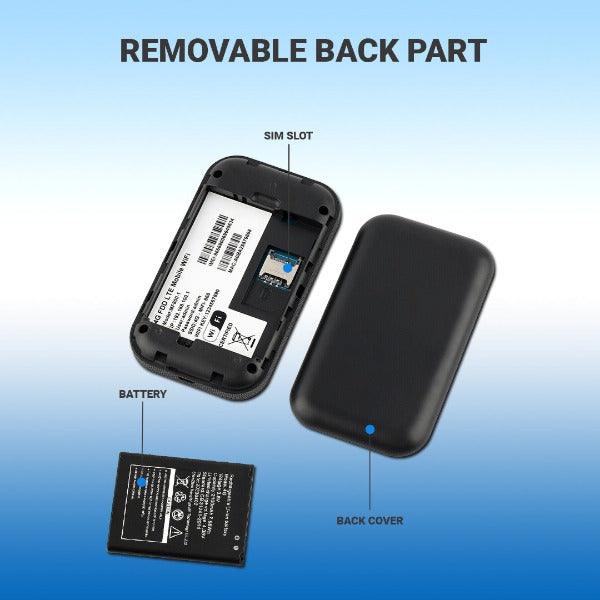 NetNomad | Unlocked Portable 4G/5G LTE Mobile Hotspot WiFi Router