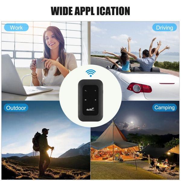 NetNomad | Unlocked Portable 4G/5G LTE Mobile Hotspot WiFi Router