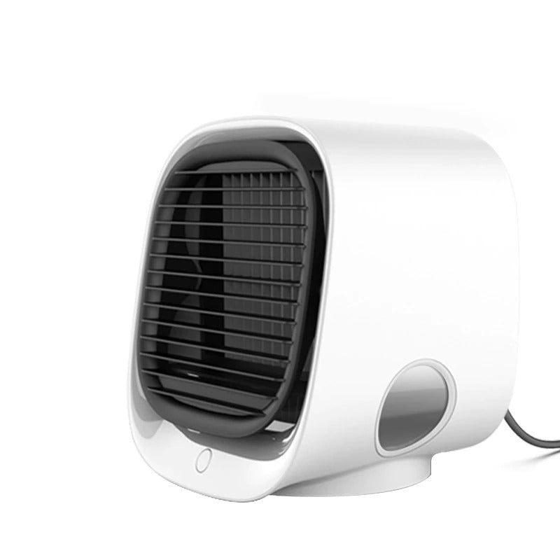 Mini Portable USB Car Air Conditioner with 3 Speeds – Compact Personal Cooling Fan for Vehicles & Desks
