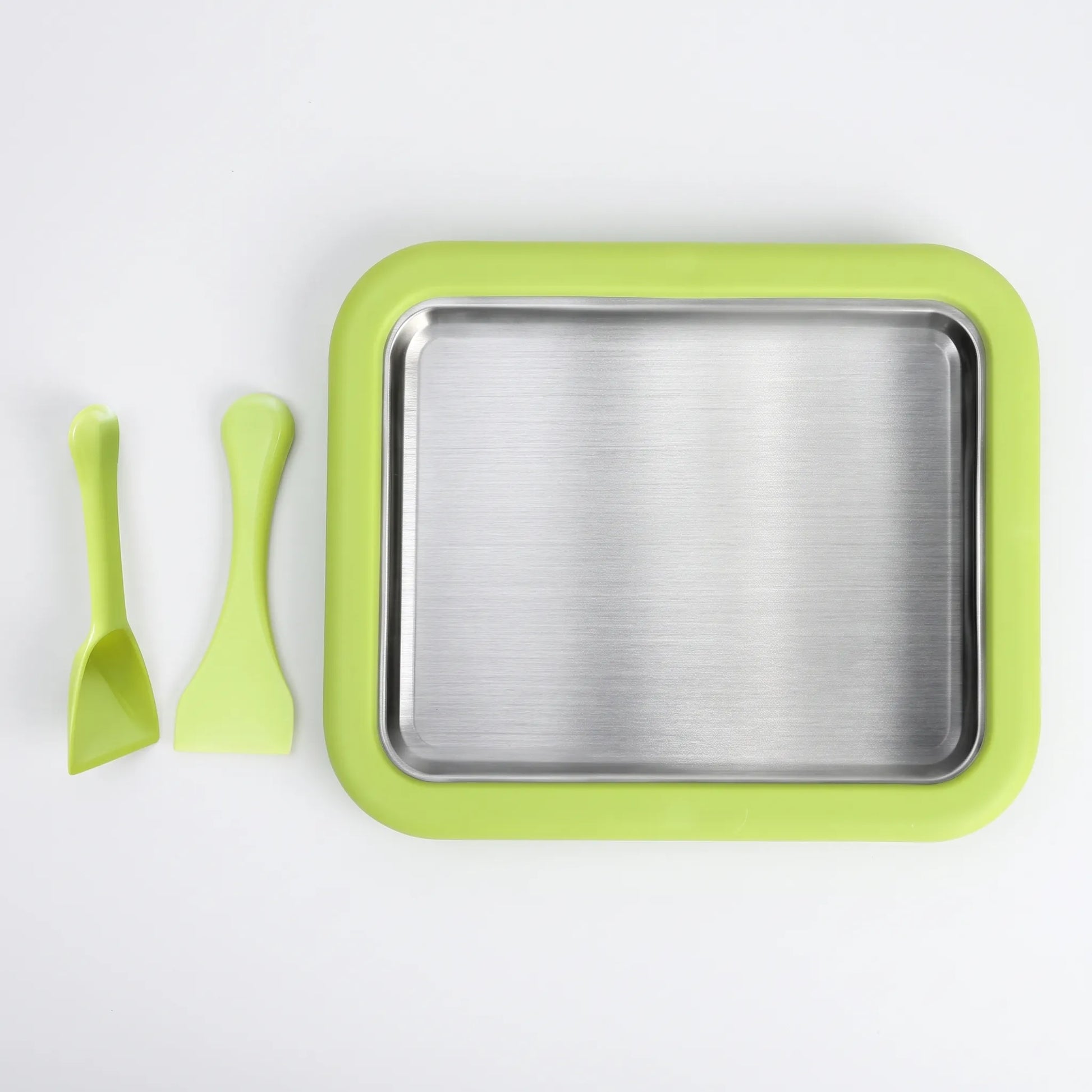 Green mini ice cream roll maker