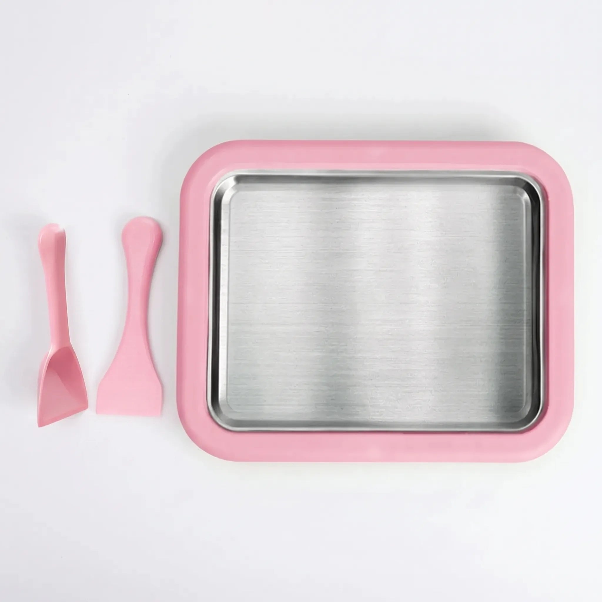 Pink mini ice cream roll maker