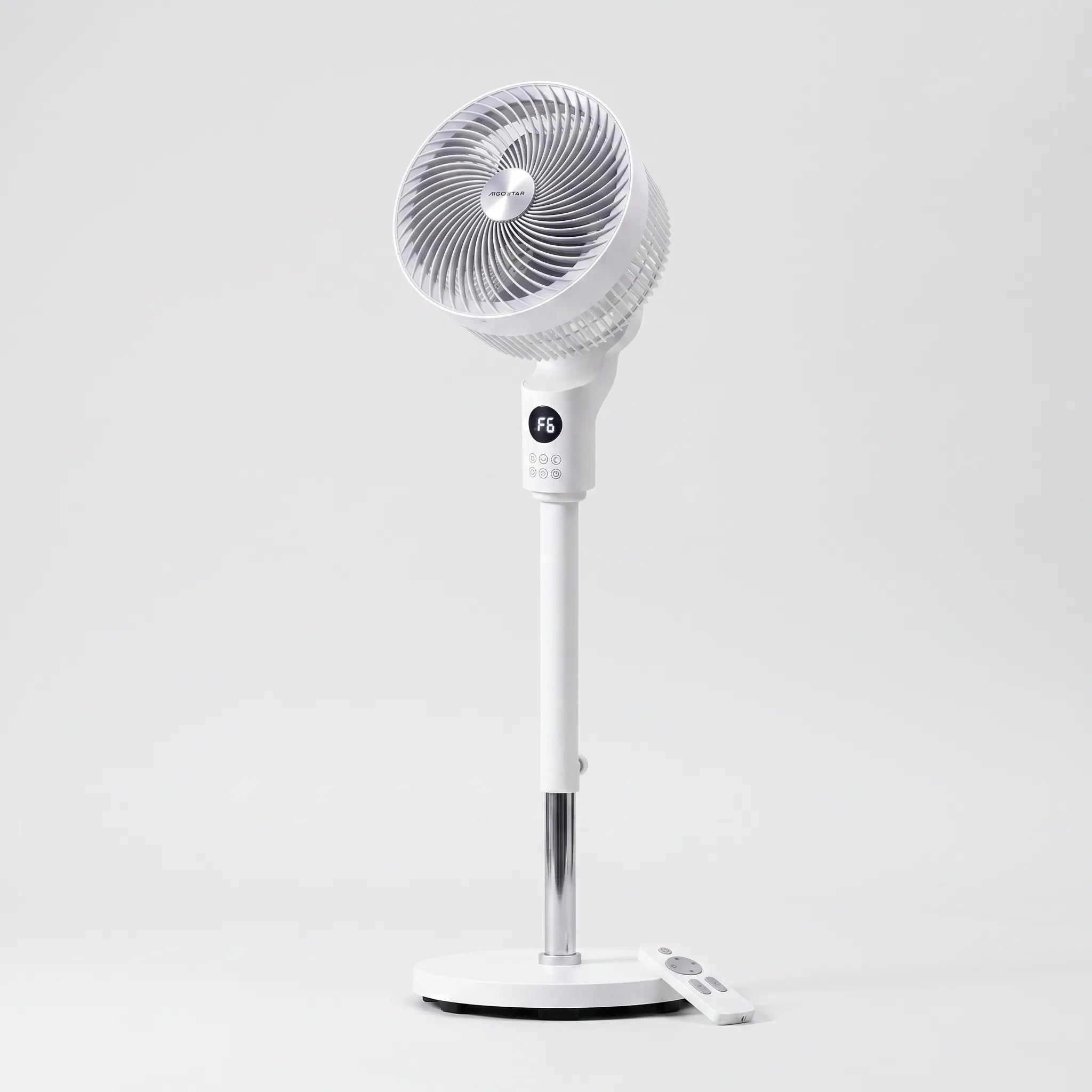Pedestal fan 3D oscillation demonstration