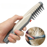 Professional Pet De-matting Tool | Detangling Grooming Brush for Dogs & Cats