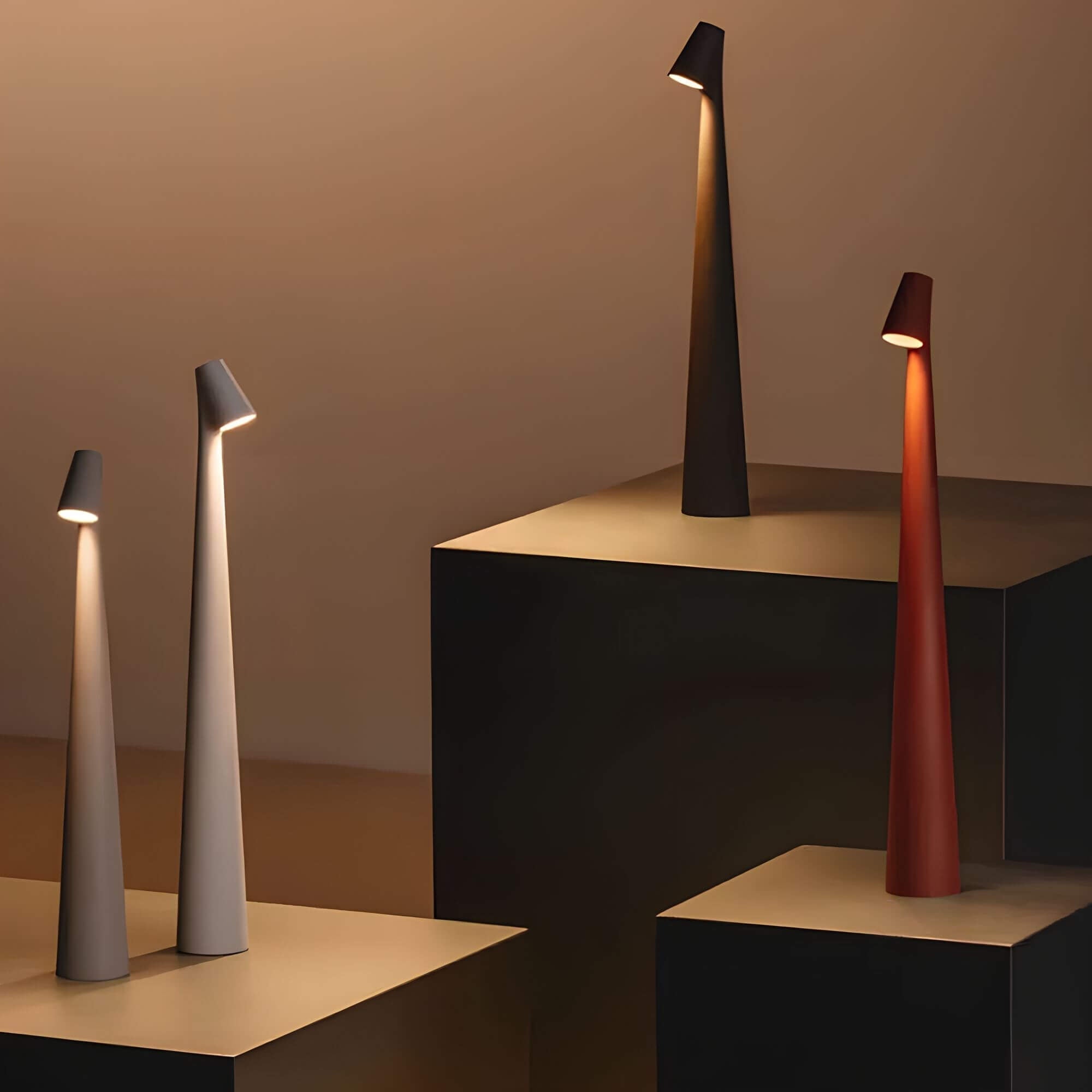 Nordylux | Modern Portable Cordless Dimmable LED Table Lamp with Touch Control
