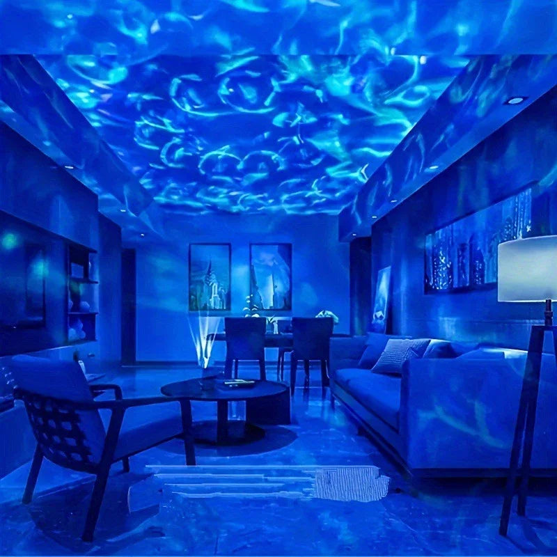 NebulaGlow | Immersive Aurora Galaxy Projector for Northern Lights Relaxing Home Ambiance