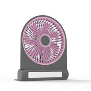 Whisper-Quiet Table Fan with Flexible Tilt Adjustment – Quiet Adjustable-Speed Personal Cooling for Desk, Office, Bedroom & Home