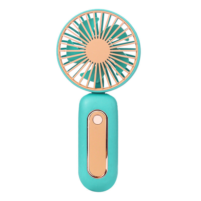 Rechargeable Portable Handheld Fan with LED Display and Ergonomic Handle – Personal Cooling for Travel, Office & Outdoor Days