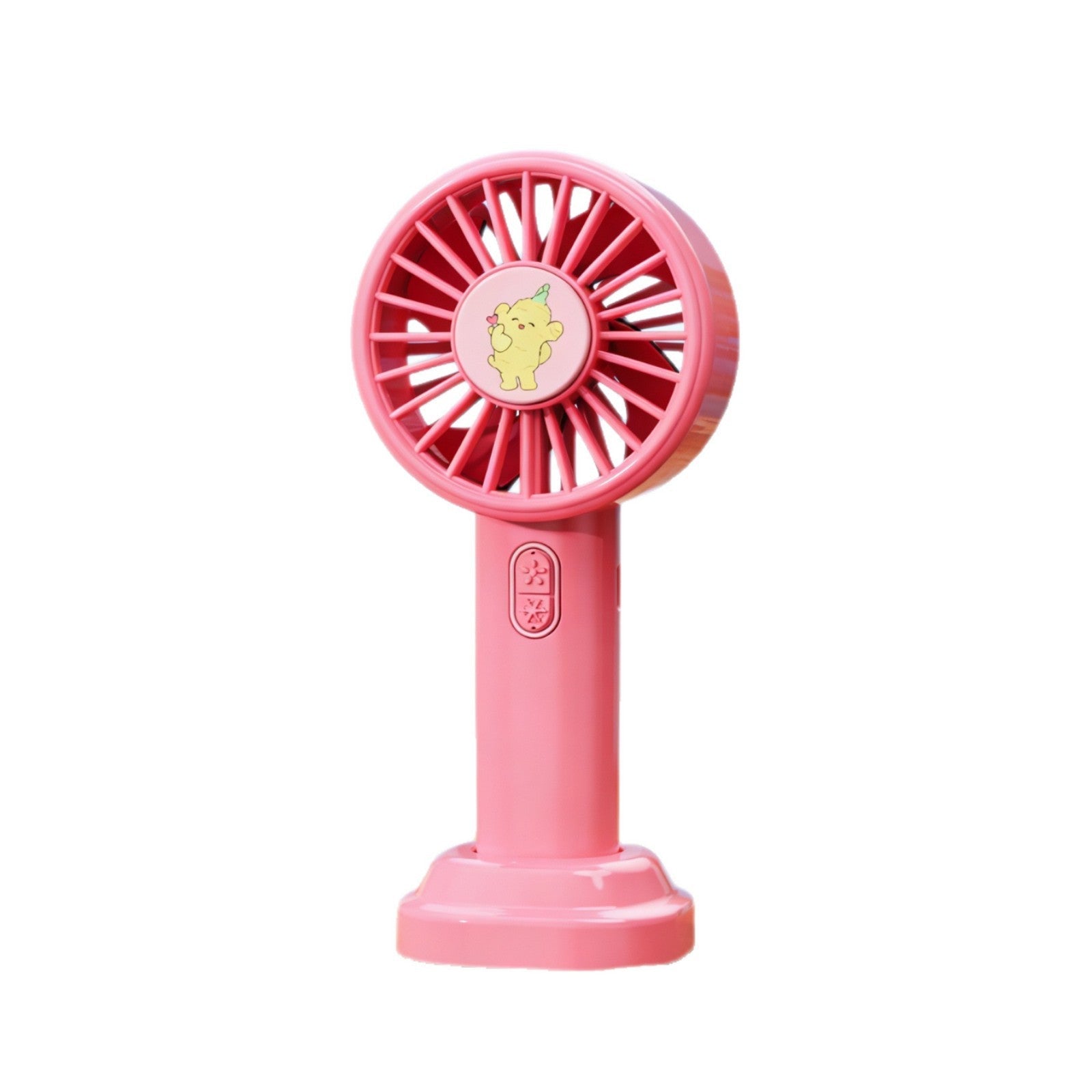 Powerful Portable Handheld Fan with Creative Design Elements – USB-Rechargeable Cooling for Travel, Gym & Outdoors
