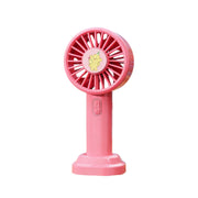 Powerful Portable Handheld Fan with Creative Design Elements – USB-Rechargeable Cooling for Travel, Gym & Outdoors