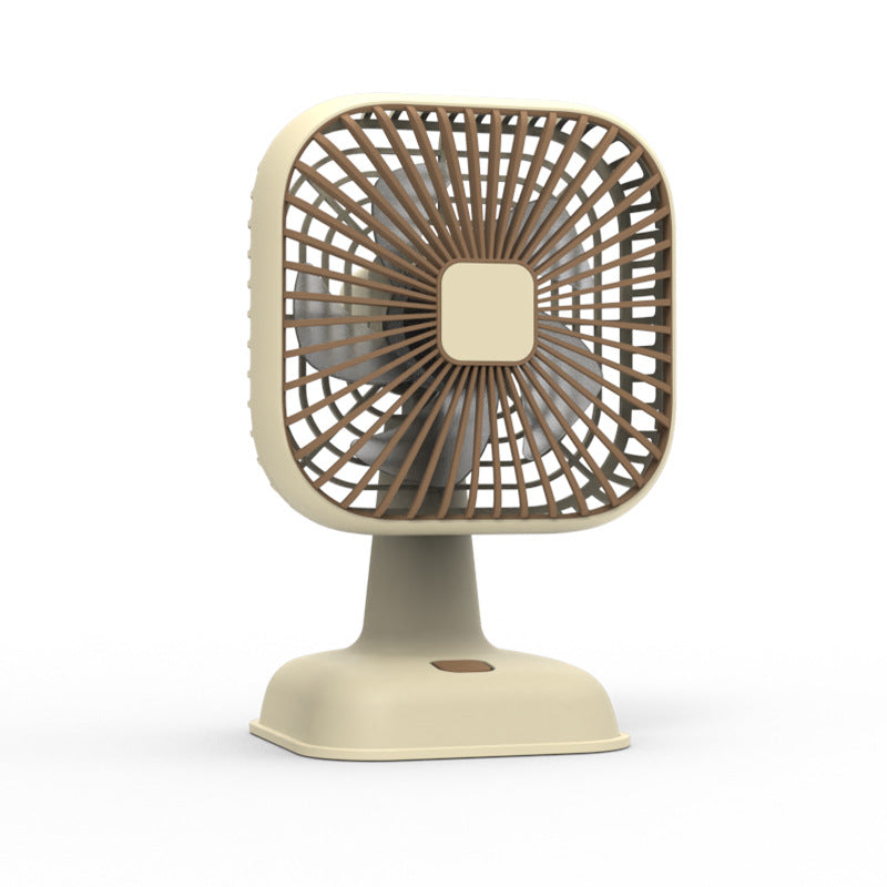 Portable Table Fan with Adjustable Tilt and Powerful Motor – Quiet Energy-Efficient Desk Cooling Fan for Home and Office
