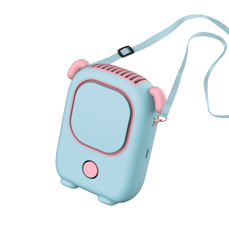 Whisper-Quiet Mini Humidifier with Creative Animal Design – Quiet Adjustable-Speed Personal Cooling for Desk, Bedroom, Office & Car