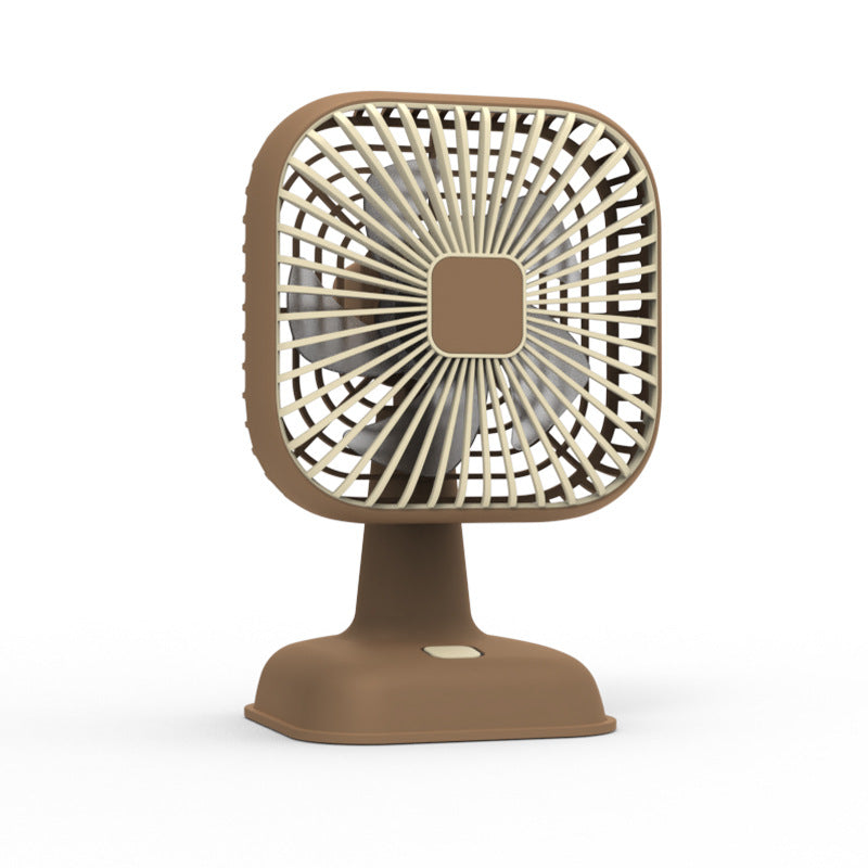 Portable Table Fan with Adjustable Tilt and Powerful Motor – Quiet Energy-Efficient Desk Cooling Fan for Home and Office