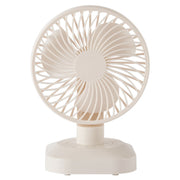 Compact Table Fan with Flexible Tilt Function – Quiet Adjustable-Speed Personal Cooling for Desk, Office, Bedroom & Home
