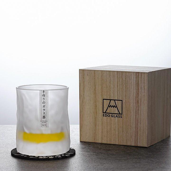 Japanese Edo Kiriko Whisky Glasses | Cut Glass Tumbler Set