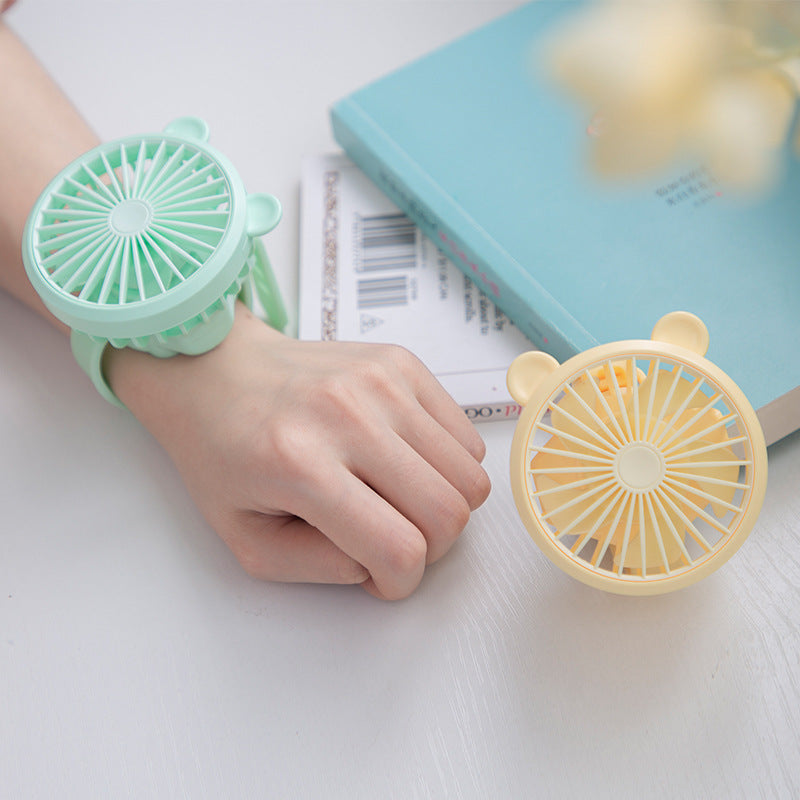 Powerful Handheld Fan with Carry Strap – Quiet Adjustable-Speed Personal Cooling for Travel, Commute, Outdoor Events & Festivals