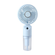 Handy Portable Handheld Fan with Integrated Spray Function – Quiet Cooling for Commute, Desk & Hot Summer Days