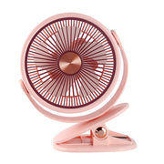 Rechargeable Table Fan with Flexible Mount – Quiet Adjustable-Speed Personal Cooling for Desk, Office, Bedroom & Home