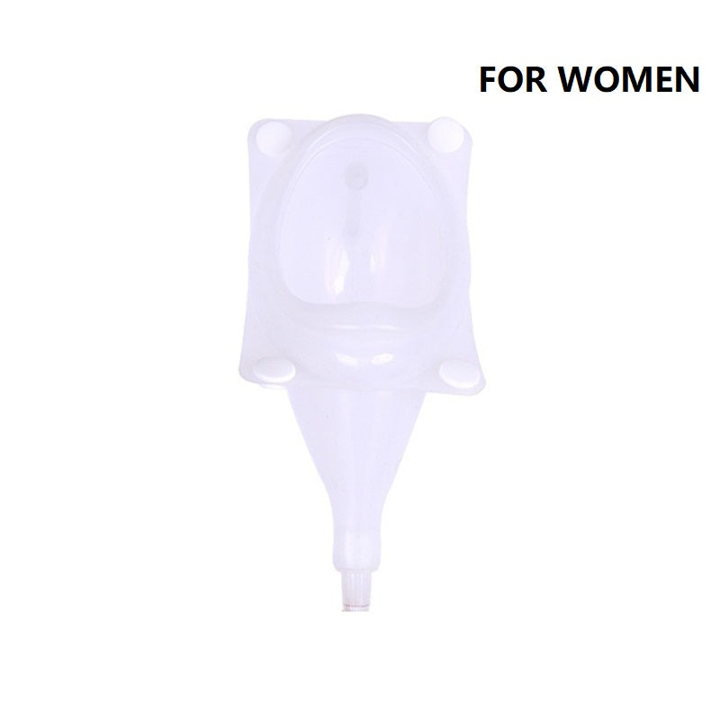 Spill Proof Portable Urinal System for Travel and Emergencies