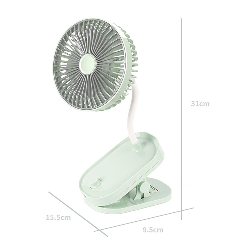 Portable Table Fan with Adjustable Wind Control – Quiet Rechargeable Desk Cooling Fan for Office, Home and Travel