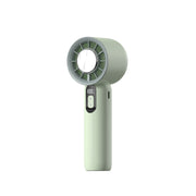 Compact Portable Fan with LED Display – Quiet Adjustable-Speed Personal Cooling for Desk, Travel, Office & Outdoor