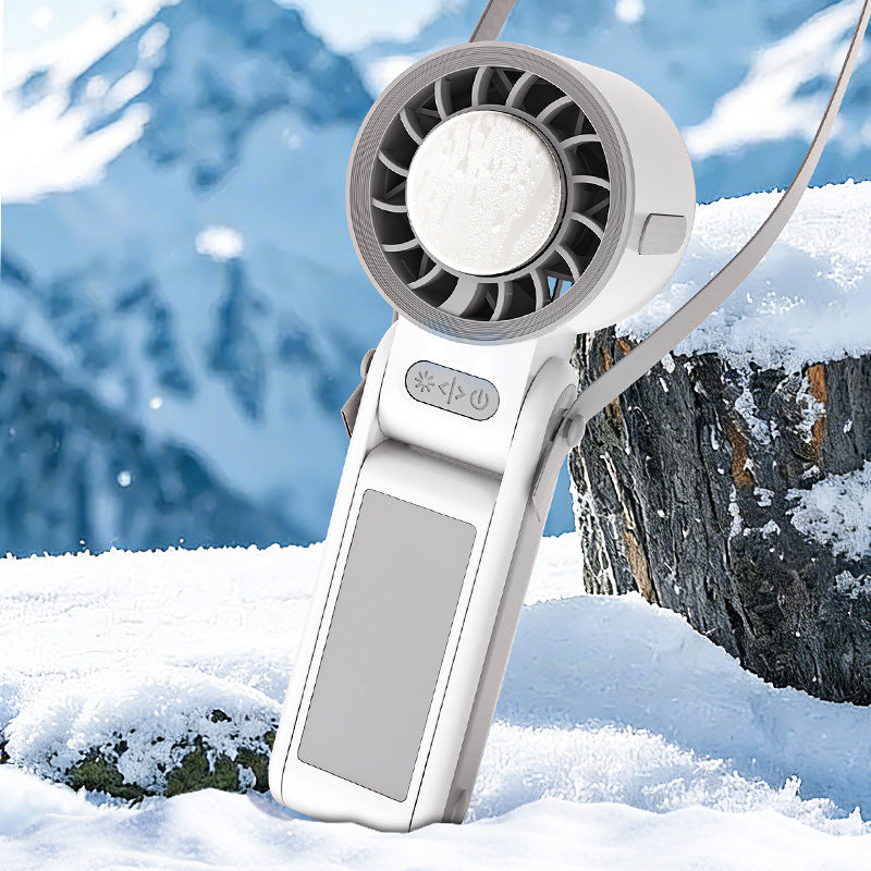 Cooling Portable Handheld Fan with Flexible Tilt Mechanism and Powerful Battery – Portable Cooling for Home, Office & Summer Outings